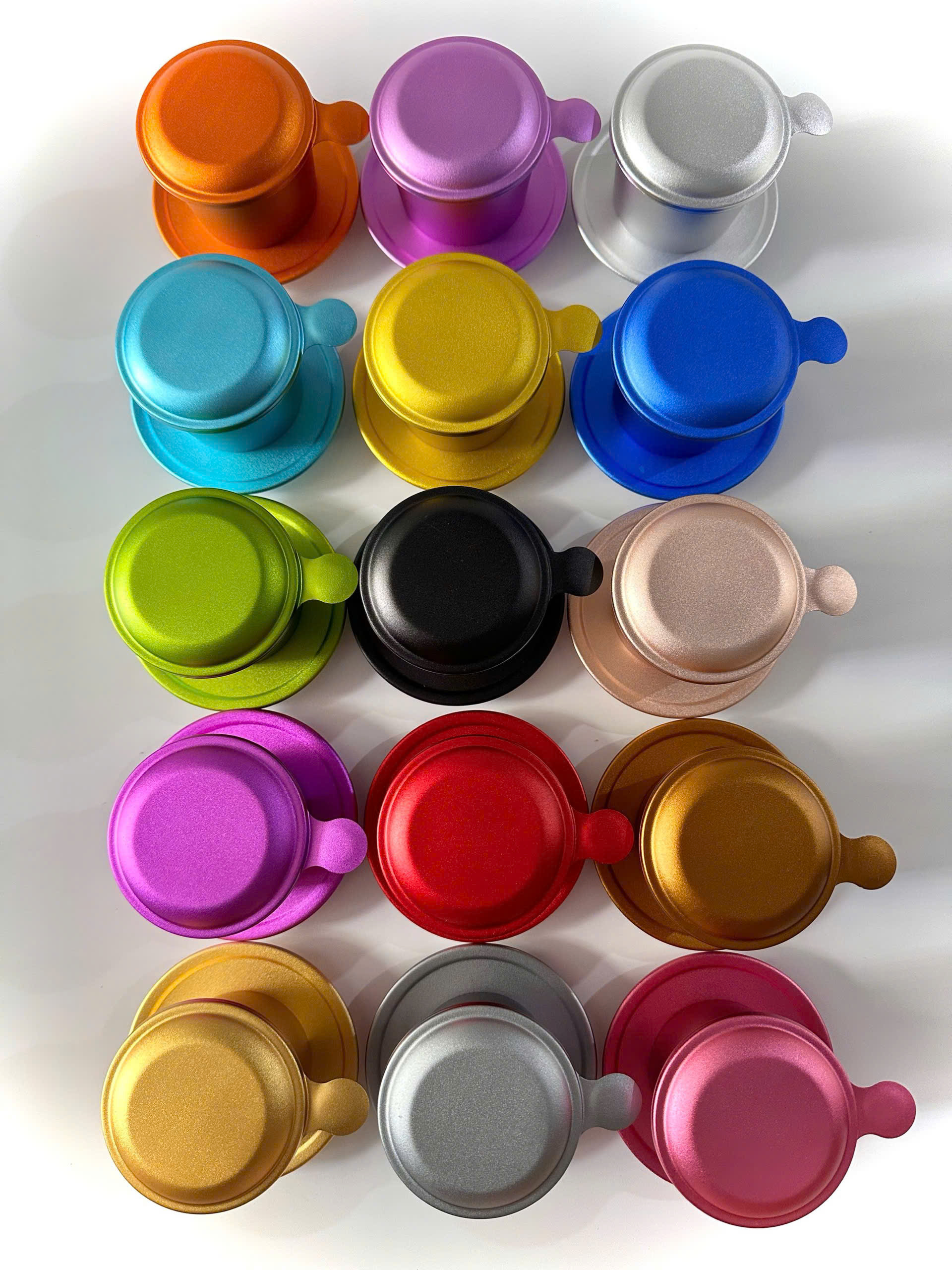 Phin Cà Phê Nhôm Màu Anodized Cao Cấp S54 (Giá Sỉ & Số Lượng Lớn)